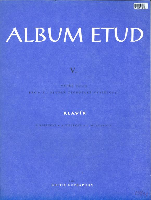 Album etud V.