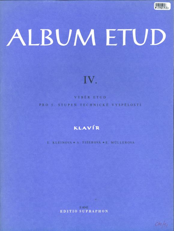 Album etud IV.