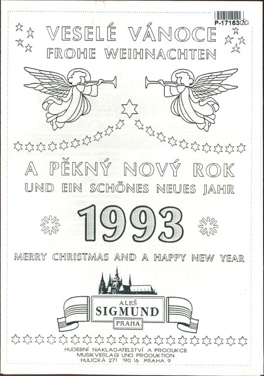 Veselé Vánoce a pěkný nový rok 1993