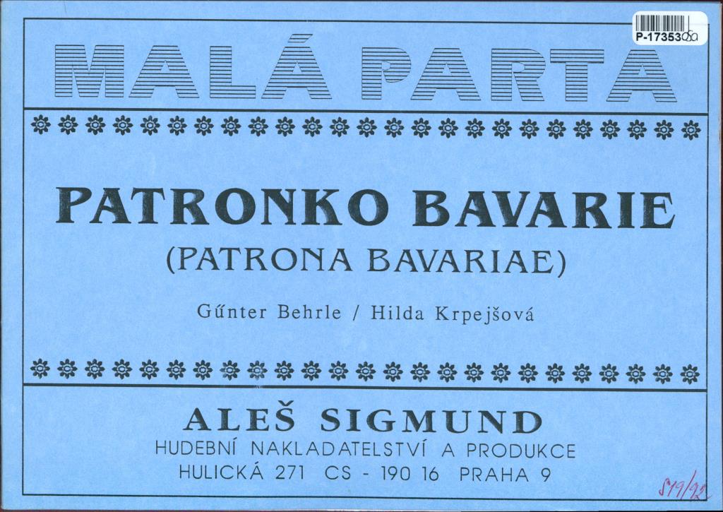 Patronko bavarie