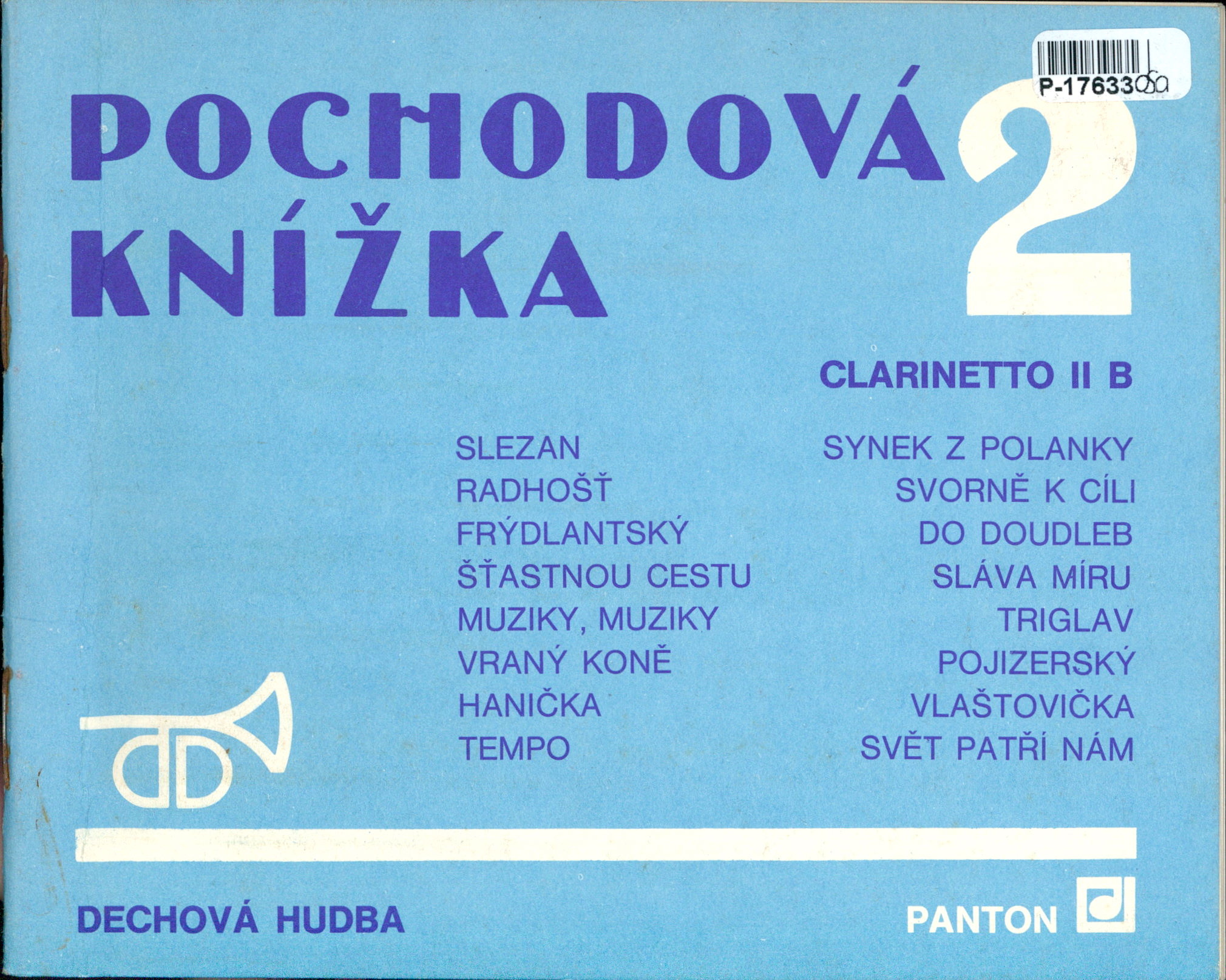 Pochodová knížka 2 - clarinetto II B