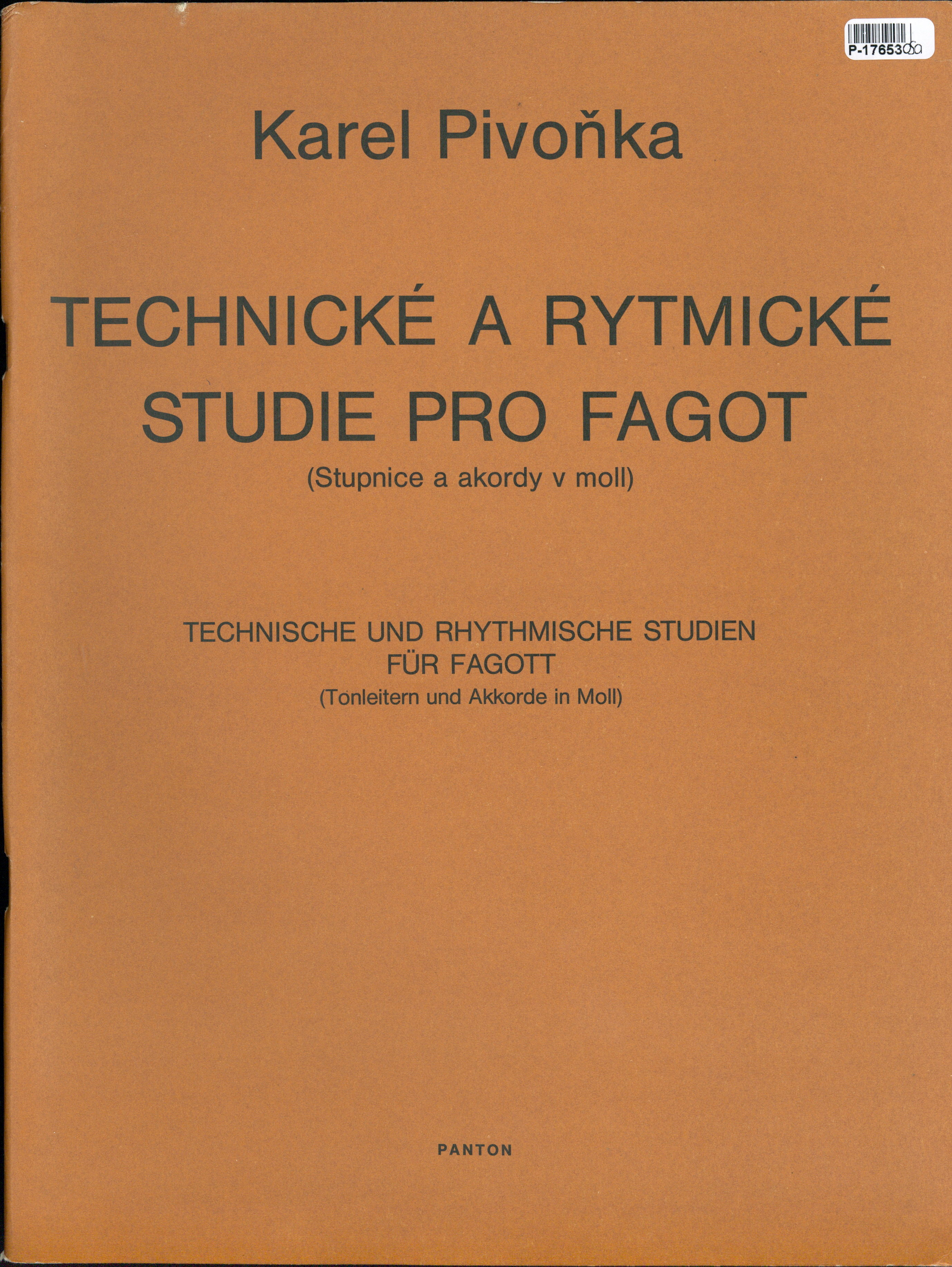 Technické a rytmické studie pro fagot