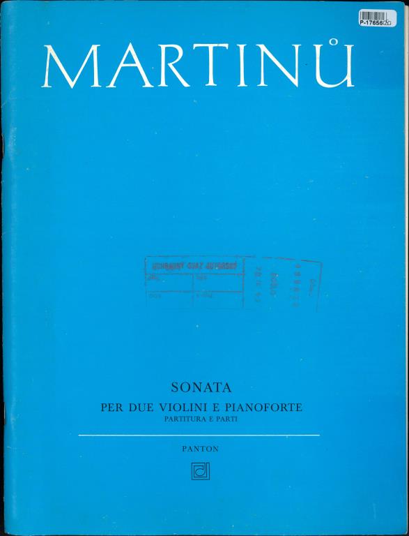 Sonata per due violini e pianoforte