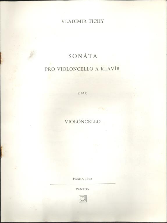 Sonáta pro violoncello a klavír