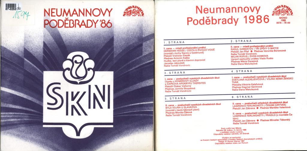 Neumannovy Poděbrady 1976