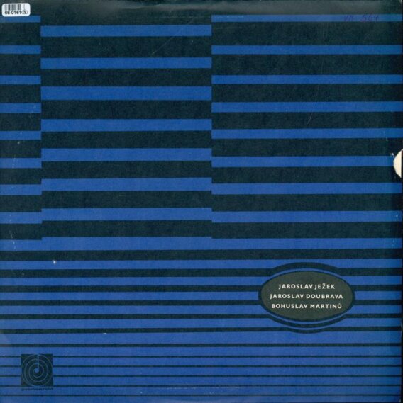 Jaroslav Ježek - Sonáta pro housle a klavír, Jaroslav Doubrava - Sonáta č. 2 pro housle a klavír, Bohuslav Martinů - Sonatina pro housle a klavír