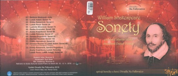 William Shakespeare Sonety