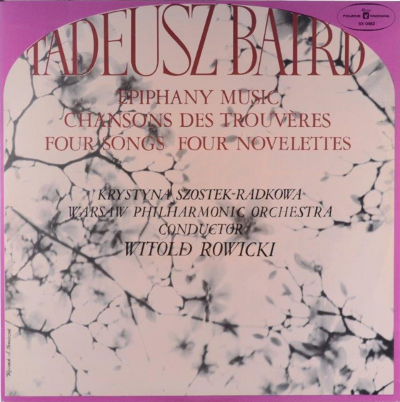 Epiphany music, Chansons des Trouveres, Four songs, Four novelettes