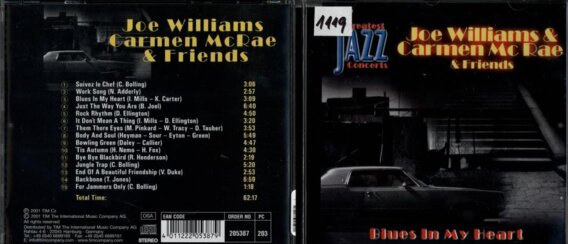 Blues in my heart, Greatest jazz concerts