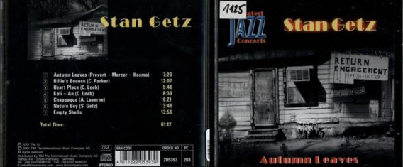 Autumn leaves, Greatest jazz concerts