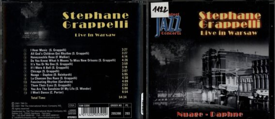 Nuage - Daphne, Greatest jazz concerts