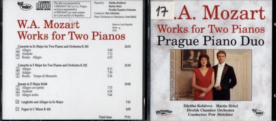 Mozart - Works for two pianos
