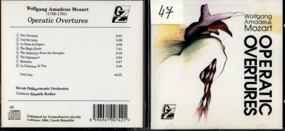 Wolfgang Amadeus Mozart - Operatic overtures