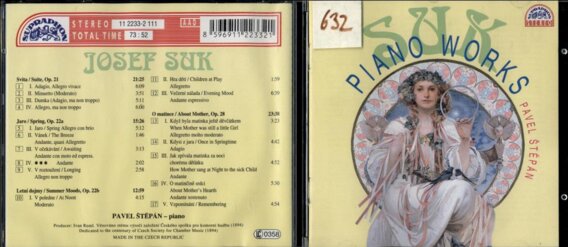 Josef Suk - Piano works