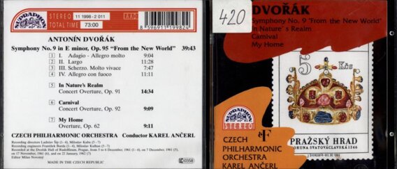 Dvořák - Symphony No. 9