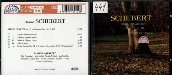 Schubert - String quartets