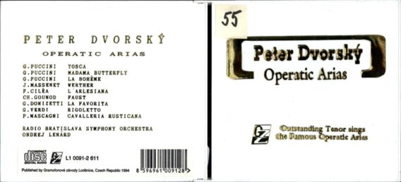 Peter Dvorský - Operatic arias