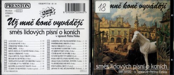 Už mně koně vyvádějí - směs lidových písní o koních