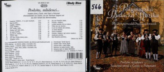 Poslyšte mládenci, Svatební písně z Čestic a Pošumaví