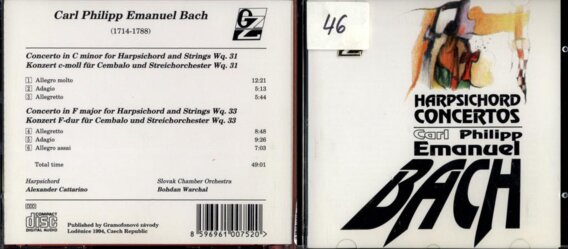 Carl Philipp Emanuel Bach - Concerto