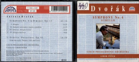 Dvořák - Symphony No. 4