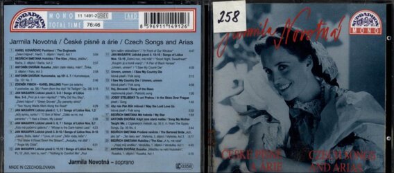 Jarmila Novotná - České písně a árie