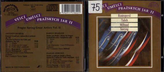 Velcí umělci Pražských jar II