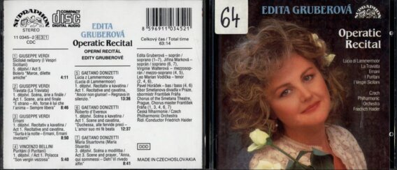 Edita Gruberová - Operatic recital