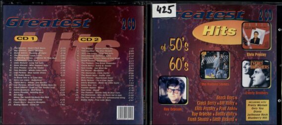 Gratest hits of 50's and 60's