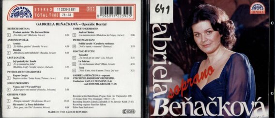 Gabriela Beňačková - Soprano