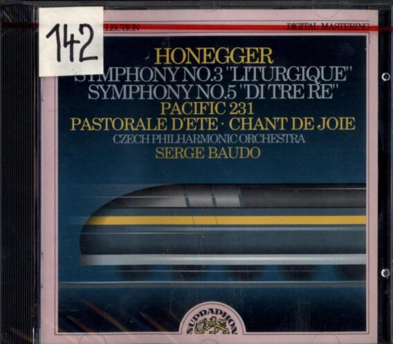 Honegger - Symphony No. 3 "Liturgique", Symphony No. 5 "Di tre re"