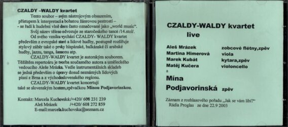 Czaldy-Waldy kvartet live