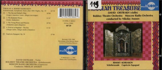 Rimsky-Korsakov - Scheherazade, Capriccio espagnol