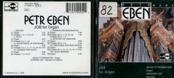 Petr Eben - Job for organ