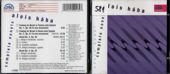 Czceh nonet - Complete nonet