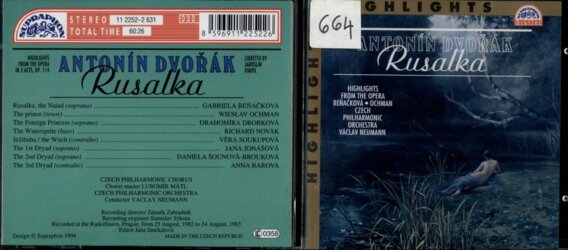 Antonín Dvořák - Rusalka