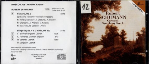 Robert Schumann - Carnaval, Symphony No.4