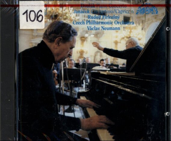 Dvořák piano concerto, Janáček concertino/capriccio