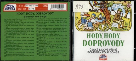 Hody, hody, doprovody - České lidové písně