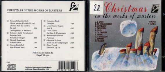 Christmas in the works of masters