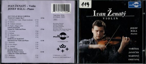 Voříšek, Janáček, Martinů, Smetana