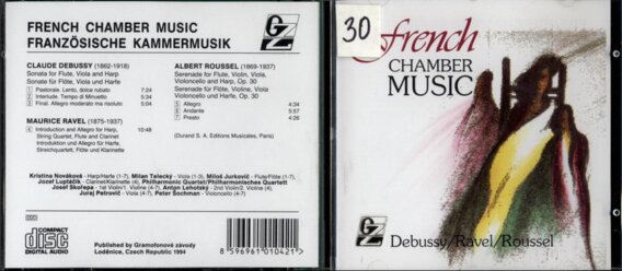 Debussy, Ravel, Roussel - French chamber music