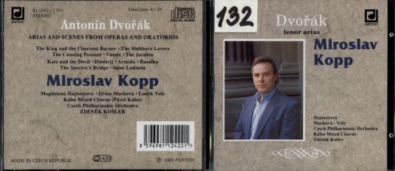 Dvořák tenor arias