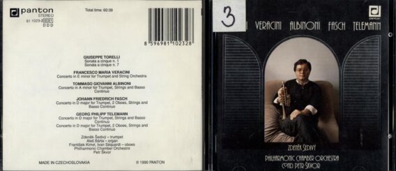 Torelli, Veracini, Albinoni, Fasch. Teleman