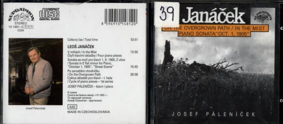 Janáček - On the overgrown path/ In the mist piano sonata