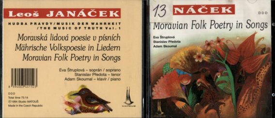 Janáček - Moravian folk poetry in songs