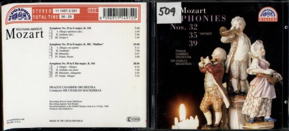 Mozart - Symphony 32, 35, 39
