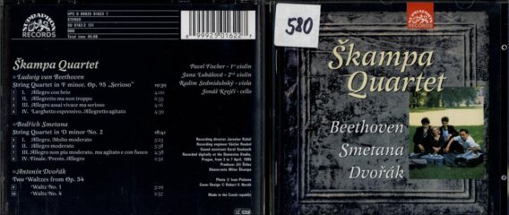 Beethoven, Smetana, Dvořák