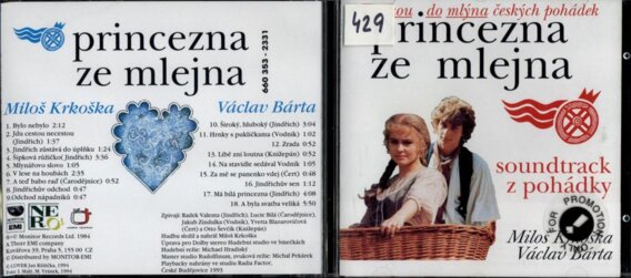 Princezna ze mlejna - soundtrack z pohádky