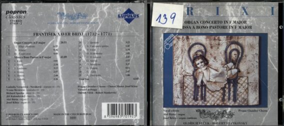 Brixi - Organ concerto in F major, Missa a bono pastore in F major